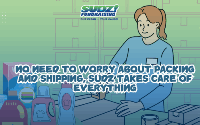 No need to worry about packing and shipping, Sudz takes care of everything
